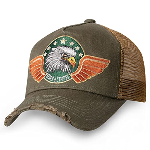 STARS & STRIPES Basecap Westerncap Truckercap Cap »Eagle« von STARS & STRIPES