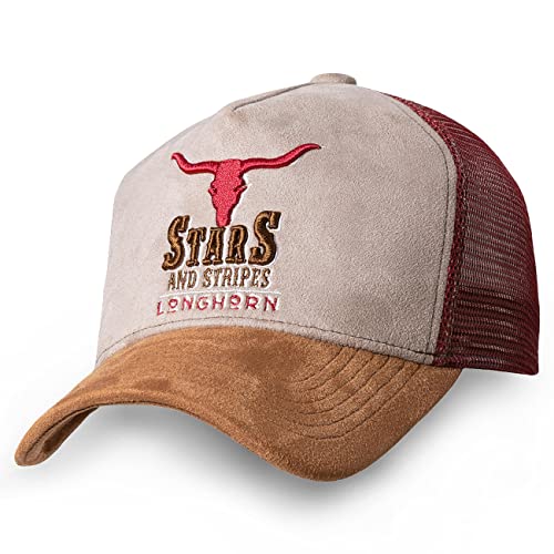 STARS & STRIPES Basecap Westerncap Truckercap Cap »Longhorn« von STARS & STRIPES