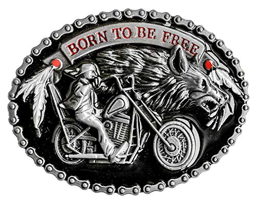 STARS & STRIPES Gürtelschnalle Buckle Biker Cowboy Cowgirl Western Westernstyle »GS-413« von STARS & STRIPES