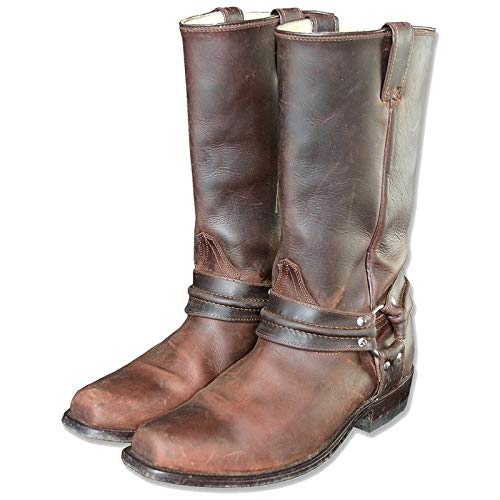 STARS & STRIPES WB-01 Westernstiefel Braun – Handgefertigte Leder-Boots mit Goodyear-Sohle von STARS & STRIPES