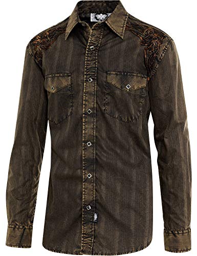 STARS & STRIPES Herren Westernhemd »Fernando« Gr.XL von STARS & STRIPES