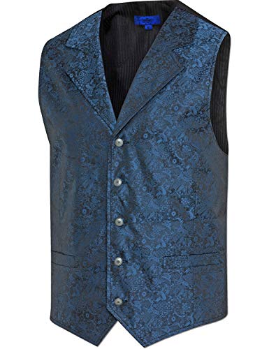 STARS & STRIPES Royal Flush Weste – Edle Western Jacquardweste im Old-Style von STARS & STRIPES
