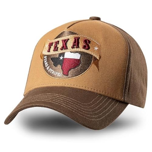 STARS & STRIPES Western-Mode Trucker Cap Texas – 2-Farbig mit Bestickung & Mesh-Einsatz | Verstellbare Snapback-Cap STARS & STRIPES Western-Mode Trucker Cap Texas – 2-Farbig mit Bestickung & Mesh-Einsatz | Verstellbare Snapback-Cap von STARS & STRIPES