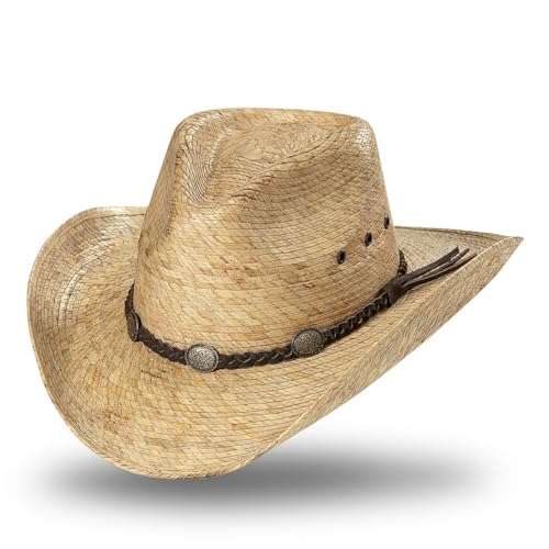 STARS & STRIPES Westernhut Strohhut »Aiden« Gr.56-58 von STARS & STRIPES