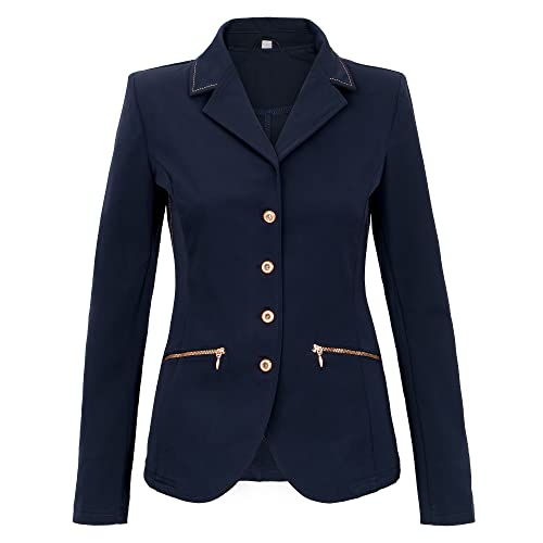 Turnierfrack, Turnier START Marianne – Reitmantel Damen Turnierjacket Bekleidung Winterreitmantel (Marineblau, 40) von START ENJOY THE RIDE