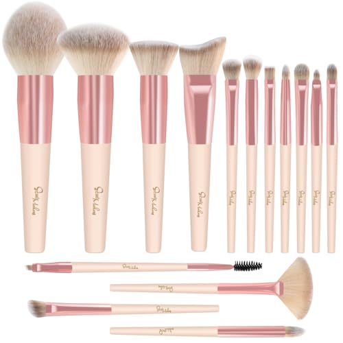 Make-up-Pinsel-Set, 15-teiliges Marmor-Make-up-Pinsel-Set, Foundation-Puder, Rouge, Verblenden, Lidschatten-Pinsel-Sets Make-up-Pinsel-Set, 15-teiliges Marmor-Make-up-Pinsel-Set, Foundation-Puder, Rouge, Verblenden, Lidschatten-Pinsel-Sets von START MAKERS
