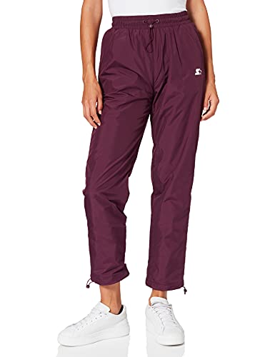 STARTER BLACK LABEL Damen Hose Ladies Starter Track Pants darkviolet M von STARTER BLACK LABEL