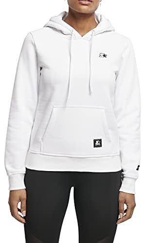 STARTER BLACK LABEL Damen Kapuzenpullover Ladies Starter Essential Hoody White XL von STARTER BLACK LABEL