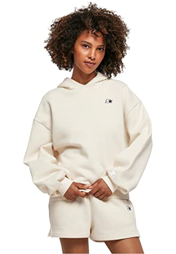 STARTER BLACK LABEL Damen Ladies Starter Essential Oversized Hoody palewhite, XS von STARTER BLACK LABEL