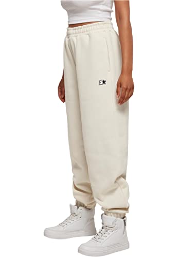 STARTER BLACK LABEL Damen Jogginghose Ladies Starter Essential Sweat Pants, Farbe palewhite, Größe L von STARTER BLACK LABEL