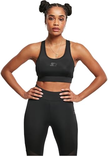 STARTER BLACK LABEL Damen Ladies Starter Mesh Bra Black, XL von STARTER BLACK LABEL