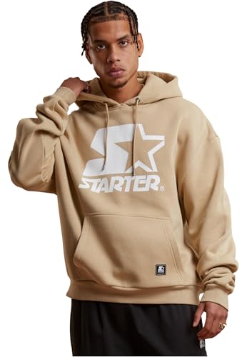 STARTER BLACK LABEL Herren Kapuzenpullover Oversized Logo Hoodie, lässiger Männer Hoodie mit Starter Logo, Größen S - XXL von STARTER BLACK LABEL