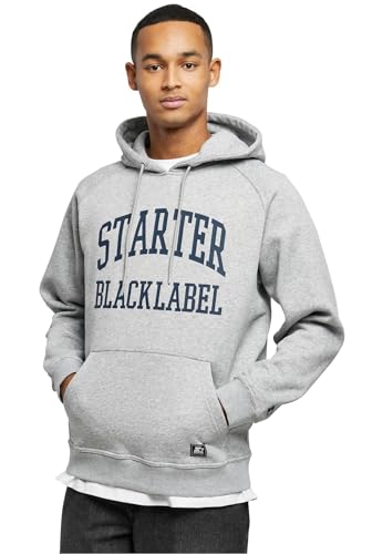 STARTER BLACK LABEL Herren Raglan Hoody XXL heathergrey von STARTER BLACK LABEL