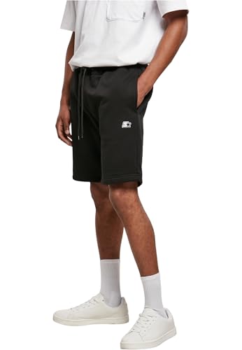 STARTER BLACK LABEL Herren Starter Essential Sweatshorts Black, XL von STARTER BLACK LABEL
