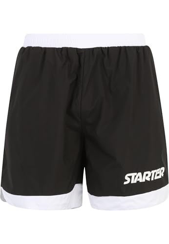 STARTER BLACK LABEL Starter Retro Shorts Black, XXL von STARTER BLACK LABEL