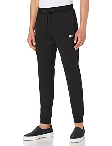 Urban Classics Herren Sporthose Starter Essential Sweatpants Trainingshose, schwarz, L von Urban Classics