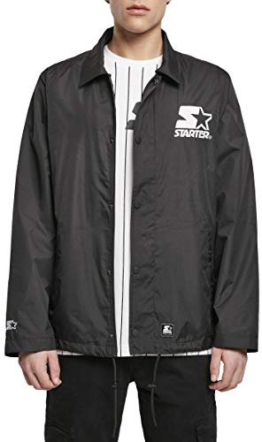 Jacke Starter Coach Jacket black M von STARTER BLACK LABEL