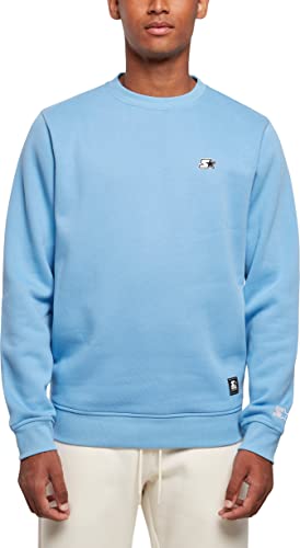 STARTER BLACK LABEL Herren Sweatshirt Starter Essential Crewneck, Farbe horizonblue, Größe M von STARTER BLACK LABEL