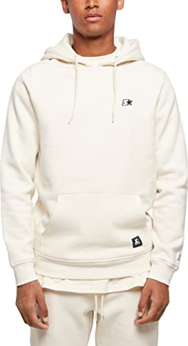 STARTER BLACK LABEL Herren Kapuzenpullover Starter Essential Hoody, Farbe palewhite, Größe XXL von STARTER BLACK LABEL