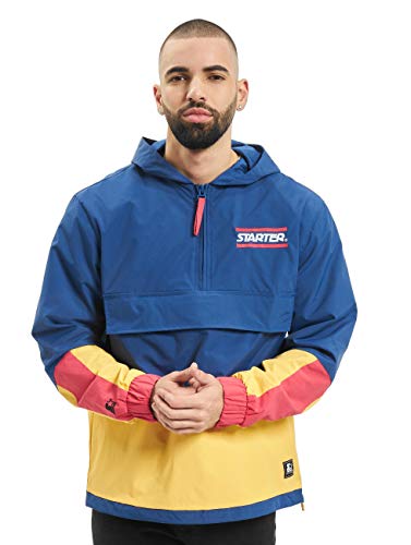 Starter Multicolored Logo Windbreaker red/Blue/Yellow XL von STARTER BLACK LABEL