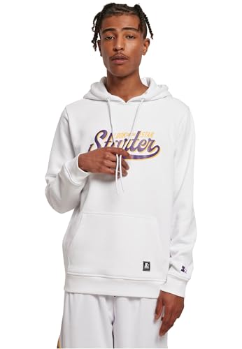 STARTER BLACK LABEL Herren Starter Swing Hoody White, XXL von STARTER BLACK LABEL