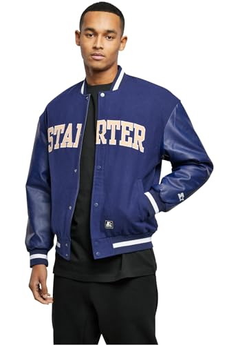 STARTER BLACK LABEL Herren Starter Team Jacket darkblue, L von STARTER BLACK LABEL