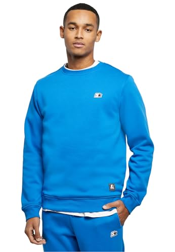 STARTER BLACK LABEL Herren Starter Essential Crewneck L cobaltblue von STARTER BLACK LABEL