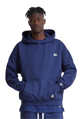 STARTER BLACK LABEL Herren Starter Essential Oversize Hoody darkblue, L von STARTER BLACK LABEL