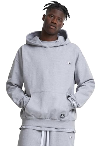 STARTER BLACK LABEL Herren Starter Essential Oversize Hoody L heathergrey von STARTER BLACK LABEL