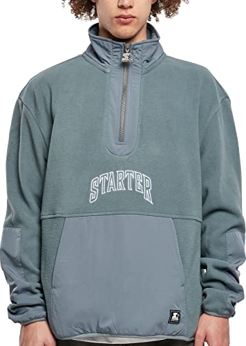 STARTER BLACK LABEL Herren Starter Thunder Polar Fleece Halfzip M Heavymetal von STARTER BLACK LABEL