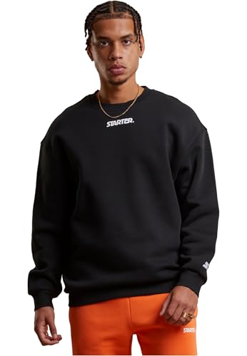 STARTER BLACK LABEL Small Logo Essential Crew, Herren Pullover mit Rundhalsausschnitt, Regular Fit, Größen S - XXL STARTER BLACK LABEL Small Logo Essential Crew, Herren Pullover mit Rundhalsausschnitt, Regular Fit, Größen S - XXL von STARTER BLACK LABEL