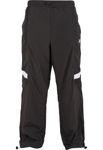 STARTER BLACK LABEL Starter Fabric Mix Track Pants Black, XXL von STARTER BLACK LABEL