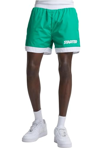 STARTER BLACK LABEL Starter Retro Shorts c.Green, S von STARTER BLACK LABEL