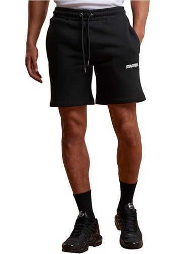 STARTER BLACK LABEL Starter Small Logo Essential Sweatshorts Black, S von STARTER BLACK LABEL