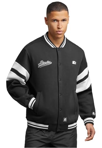 STARTER BLACK LABEL Starter Sweat College Jacket Black, S STARTER BLACK LABEL Starter Sweat College Jacket Black, S von STARTER BLACK LABEL