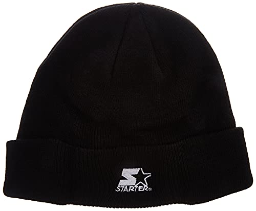 STARTER BLACK LABEL Unisex Starter Logo Beanie M TZE, Schwarz, Einheitsgröße EU von STARTER BLACK LABEL