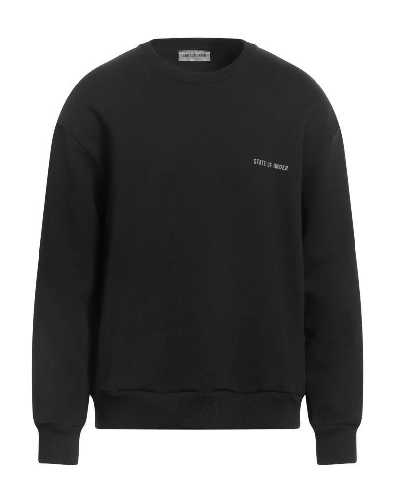 STATE OF ORDER Sweatshirt Herren Schwarz von STATE OF ORDER
