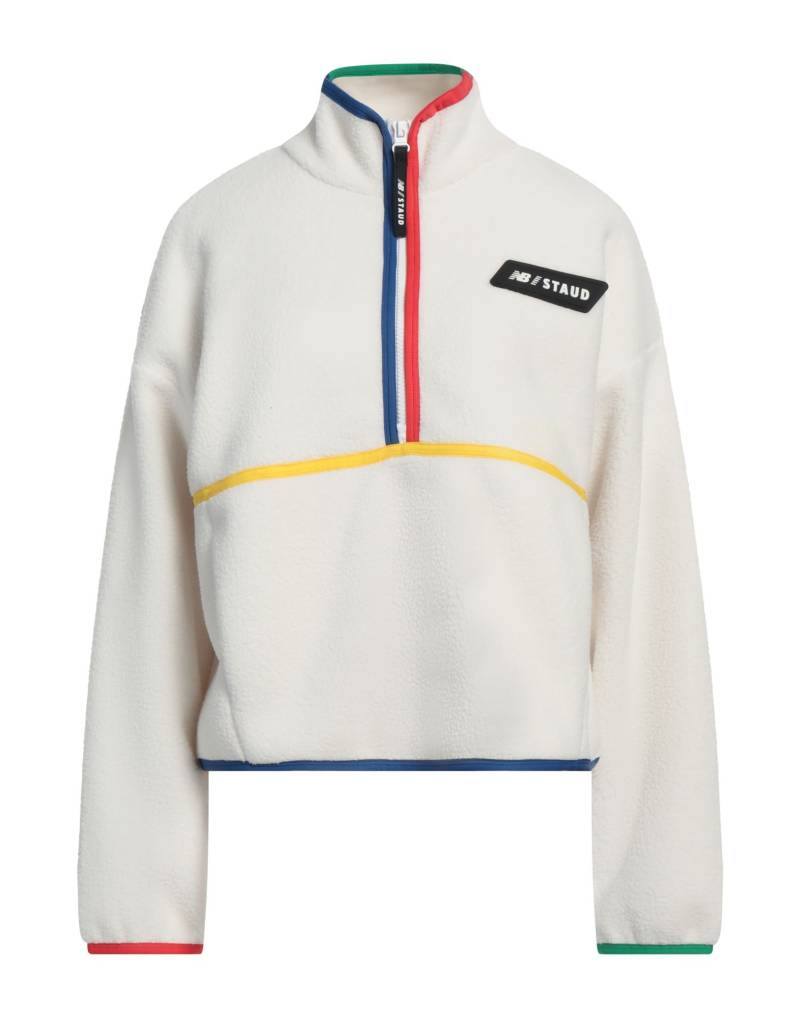 STAUD x NEW BALANCE Sweatshirt Damen Weiß STAUD x NEW BALANCE Sweatshirt Damen Weiß von STAUD x NEW BALANCE