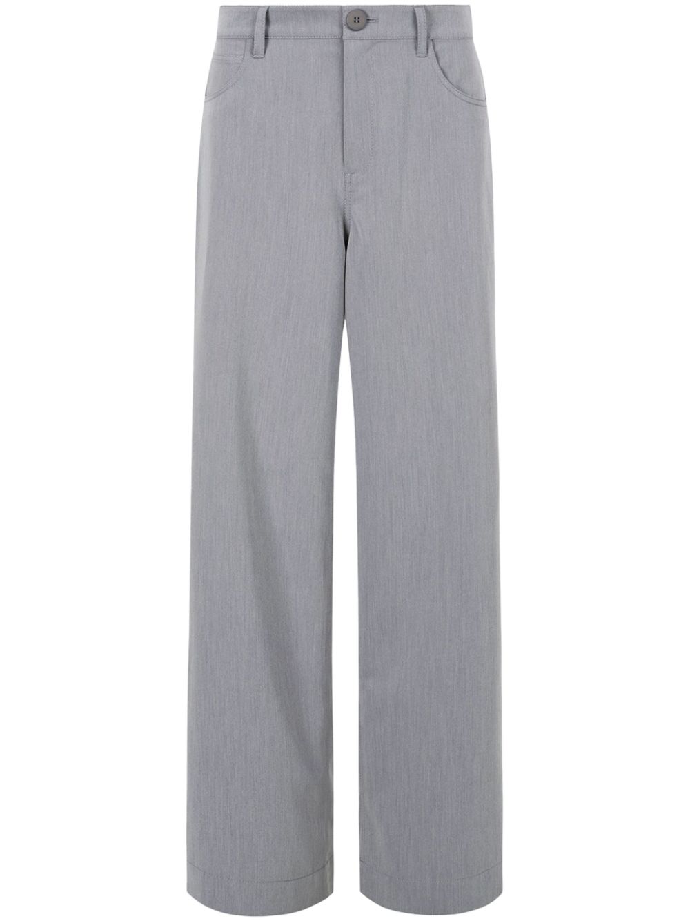 STAUD Grayson Hose mit weitem Bein - Grau von STAUD