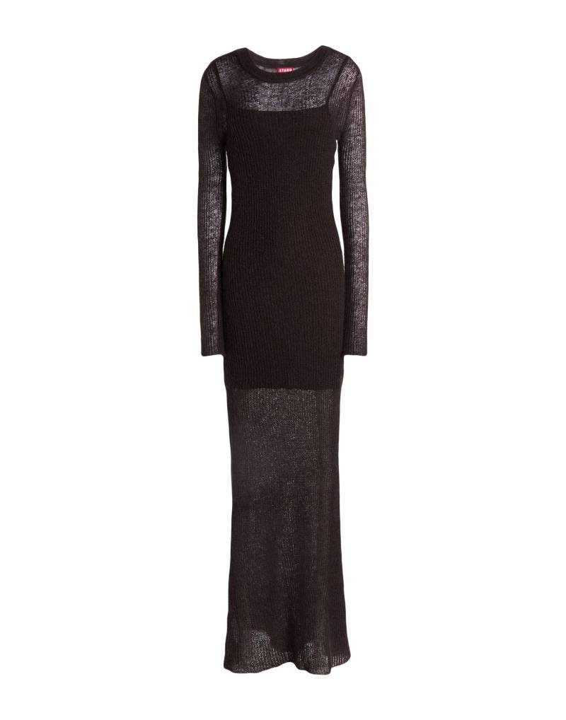 STAUD Maxi-kleid Damen Dunkelbraun von STAUD