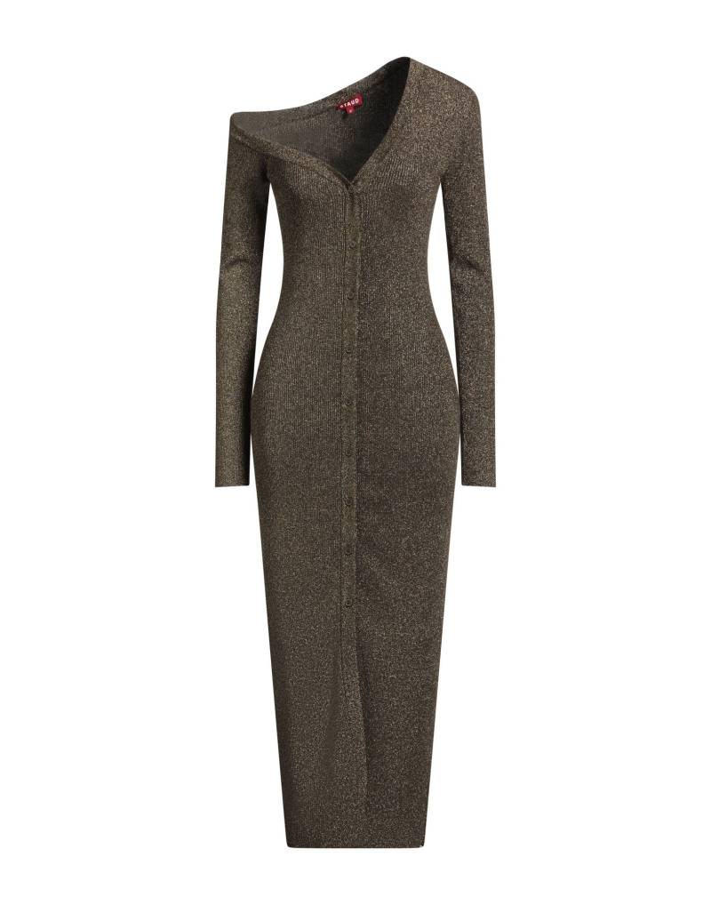 STAUD Midi-kleid Damen Gold von STAUD