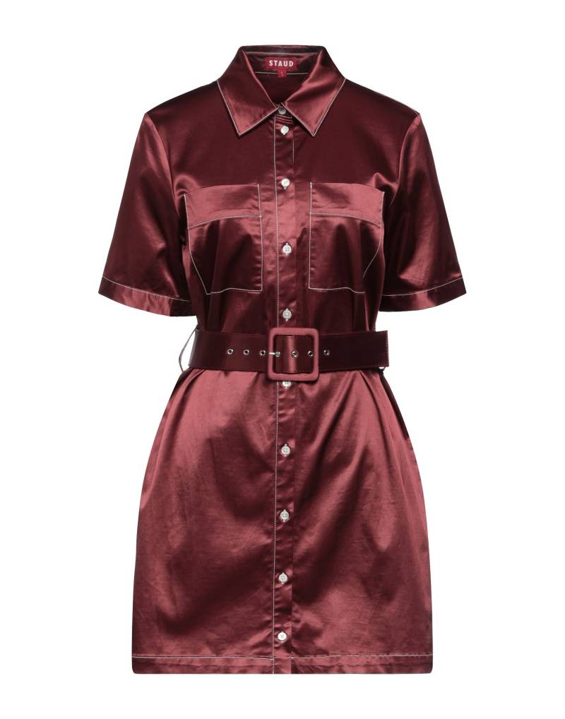 STAUD Mini-kleid Damen Bordeaux von STAUD