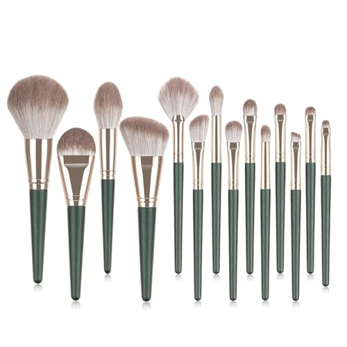10/14-teiliges Kosmetikpinsel-Set, Make-up-Pinsel-Set, Lidschatten-Pinsel, Vollgesichts-Make-up-Pinsel-Set, Concealer-Pinsel für Damen von STBQHG