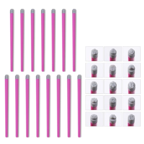 4/6/10/15 Stück Nägel Kunst Stempel Stift Nägel Kunst Stift Set Einfach zu bedienen Blume Stempel Stift Nägel Kunst Werkzeug für Mädchen und Frauen von STBQHG