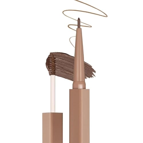 Doppelseitiger Augenbrauenstift und Farbgel für lang anhaltende Augenbrauen, Make-up, Augenbrauen-Kosmetik für Frauen von STBQHG