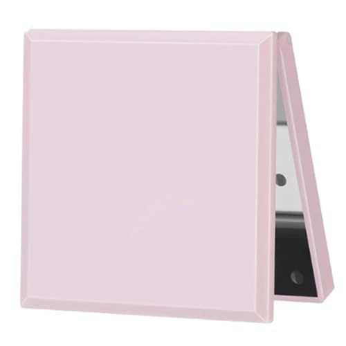 Kompakter LED-Make-up-Spiegel, 1X / 2X Vergrößerung, Reise-Kosmetikspiegel, faltbar, Handspiegel von STBQHG