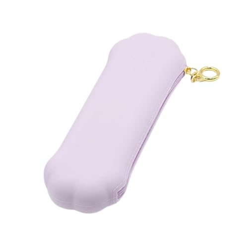 Reise-Make-up-Pinsel-Halter, Make-up-Tasche, Kosmetiktasche, Kulturbeutel, Silikon, Make-up-Pinsel-Geldbörse von STBQHG