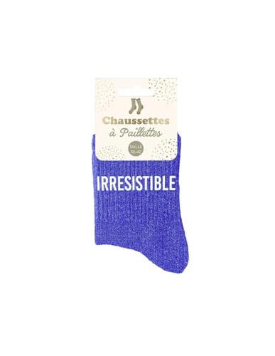 STC Socken mit Pailletten, unwiderstehlich, mehrfarbig, One size von STC