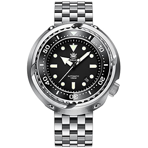 Wasserdichte Taucheruhren, automatisch, mechanisch, NH35A, Saphirglas, Herren-Armbanduhr, modische Edelstahl-Taucher-Armbanduhr, Modell 2, M, Taucher, mechanisch Wasserdichte Taucheruhren, automatisch, mechanisch, NH35A, Saphirglas, Herren-Armbanduhr, modische Edelstahl-Taucher-Armbanduhr, Modell 2, M, Taucher, mechanisch von STEELDIVE