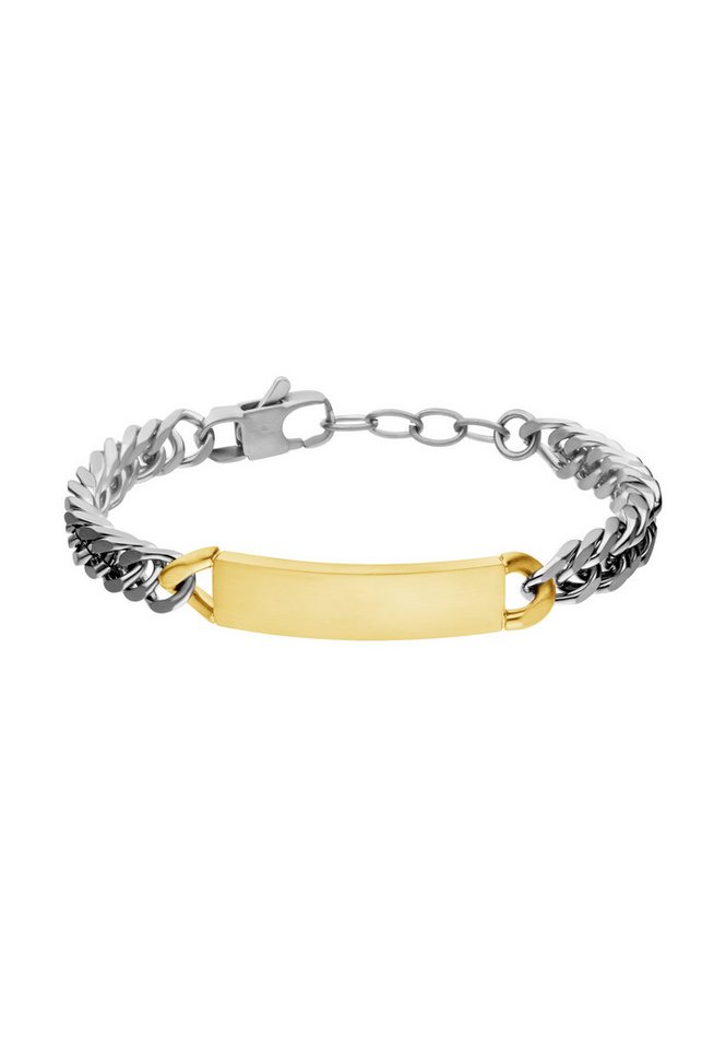 STEELWEAR Armband Denver, mit mattierten und glänzenden Akzenten von STEELWEAR